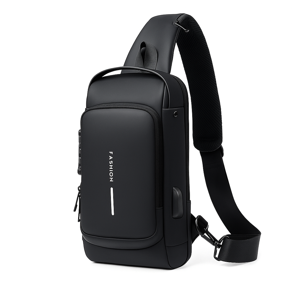 BagShoulder™ – Anti-Diebstahl-Umhängetasche mit Code und USB-Anschluss [Kaufen Sie 1, erhalten Sie 2]