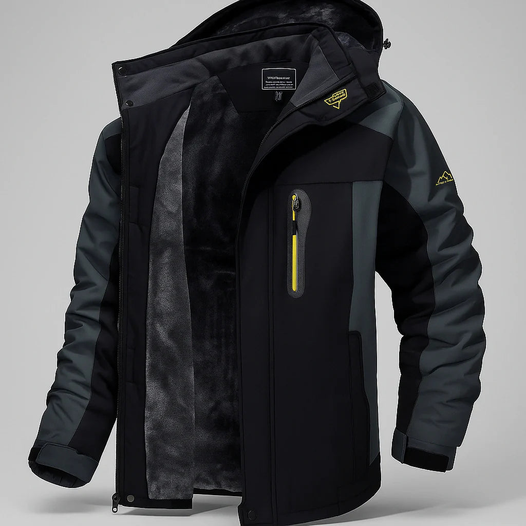 OUTDOOR™ Winddichte & Wasserdichte Jacke – Wärme, Komfort & Schutz im Alltag