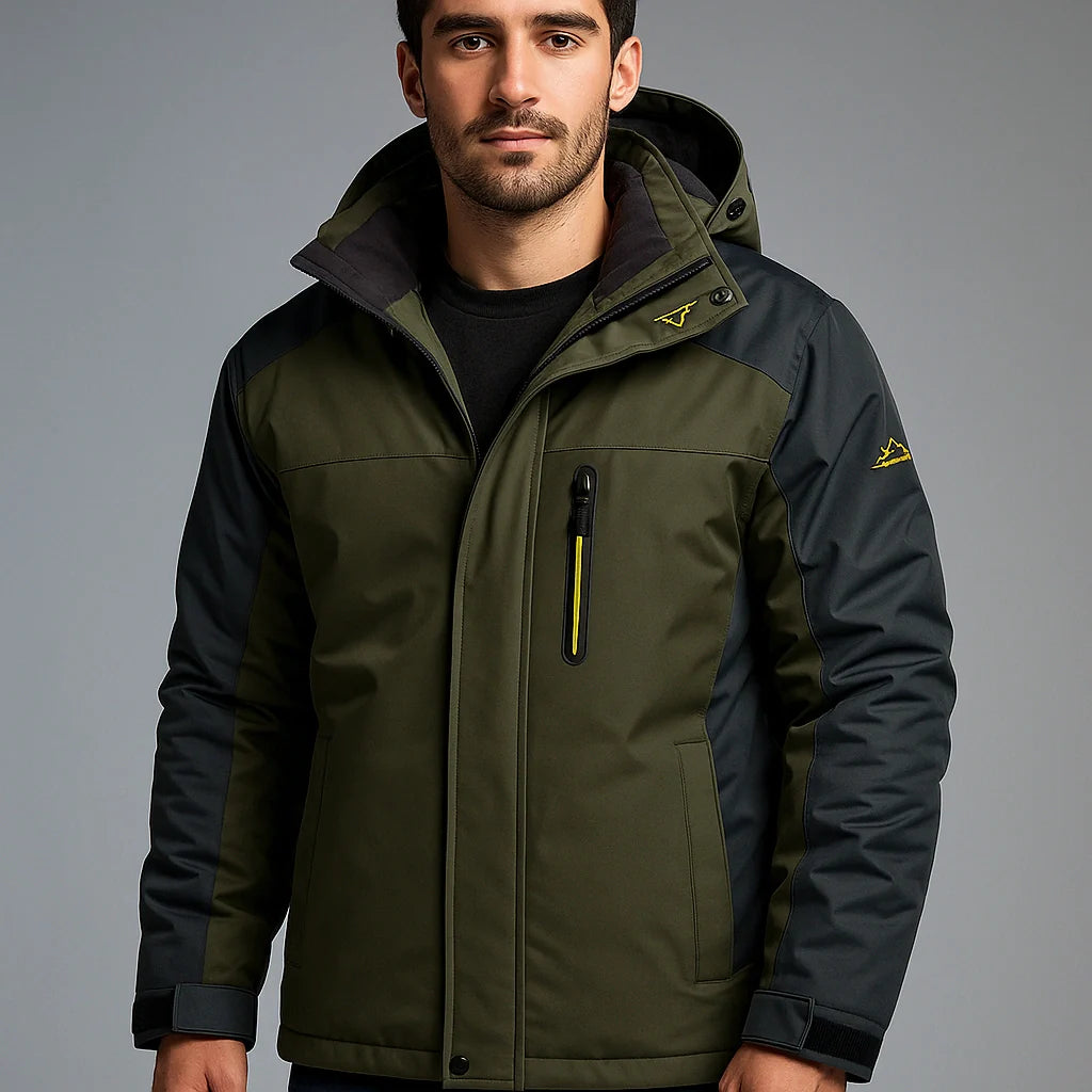 OUTDOOR™ Winddichte & Wasserdichte Jacke – Wärme, Komfort & Schutz im Alltag