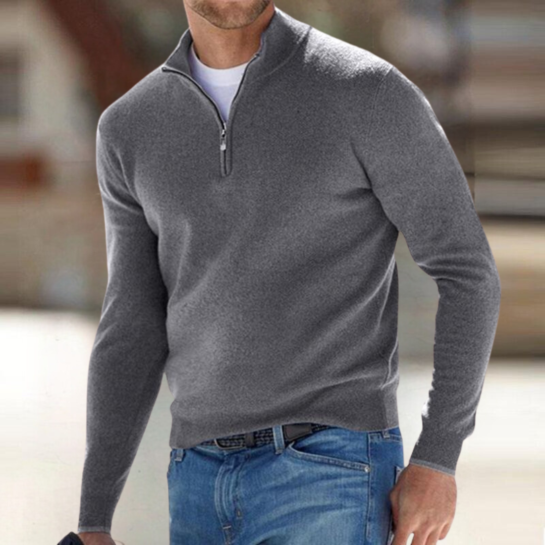 Sweater Half-Zip · Halm