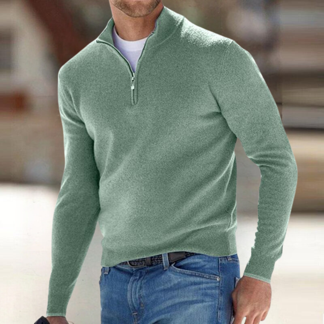 Sweater Half-Zip · Halm